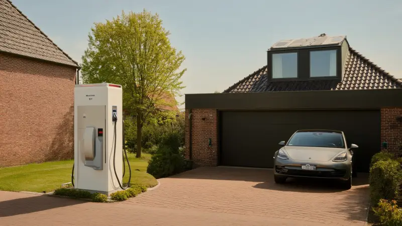 Laadpaal installeren half vrijstaande woning: kosten &